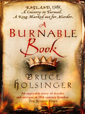 A Burnable Book by Bruce Holsinger